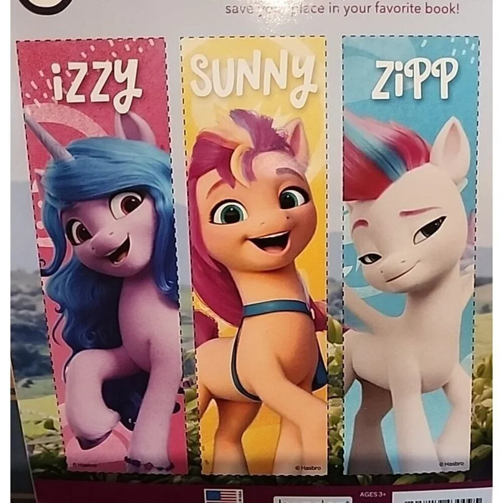 NEW, MY LITTLE PONY Zip,Sunny,izzy JUMBO COLORING AND ACTIVITY BOOK